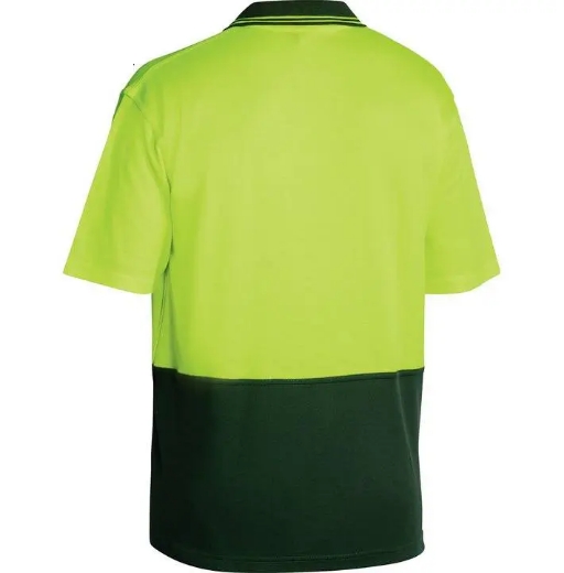 Picture of Bisley, Hi Vis Polo Shirt Short Sleeve